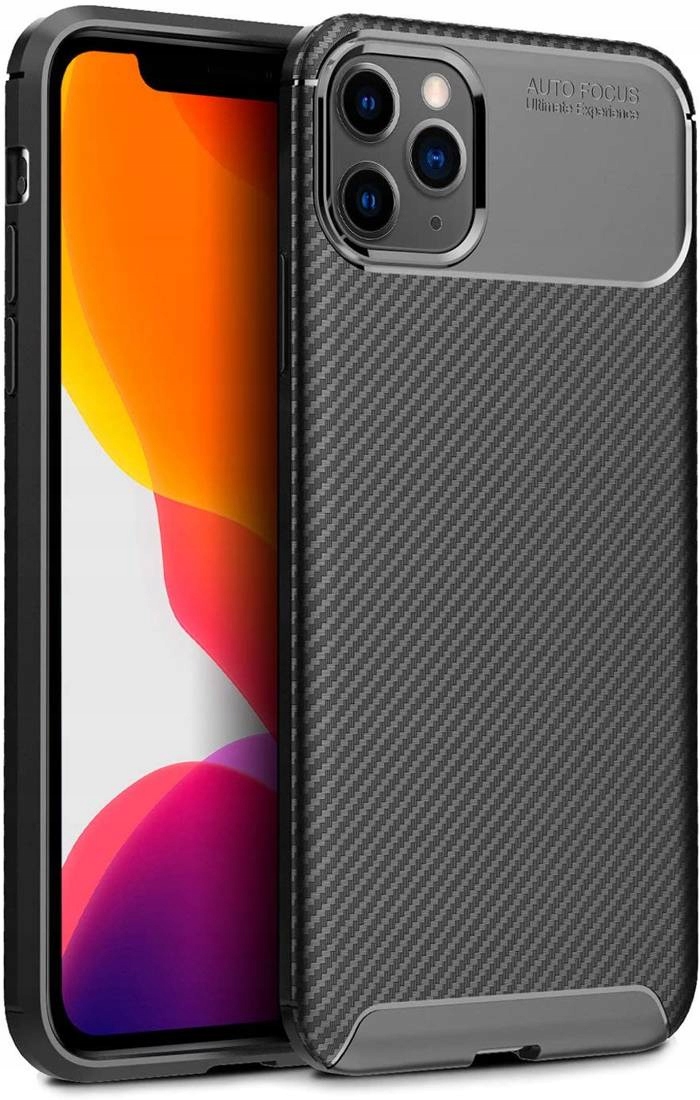 

Etui Karbon Carbon do Iphone 12 12 Pro Szkło