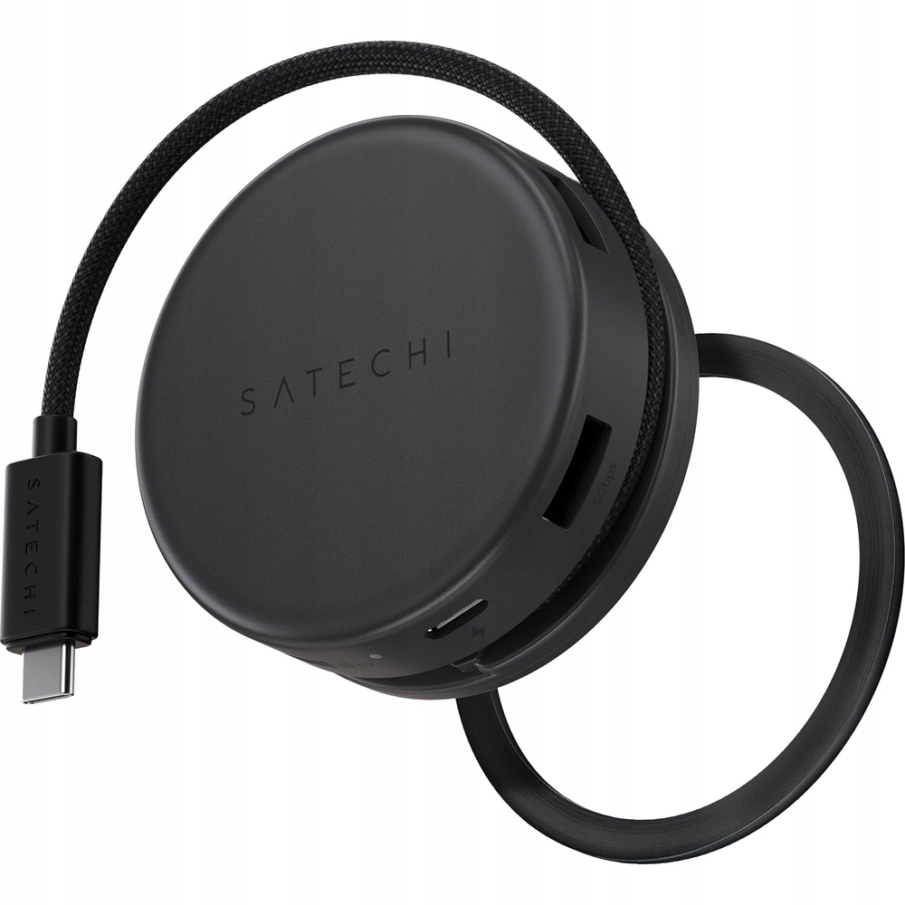 Adaptér Satechi 7v1 více portů Usb-c Usb-a Hdmi Ethernet čtečka Sd karet