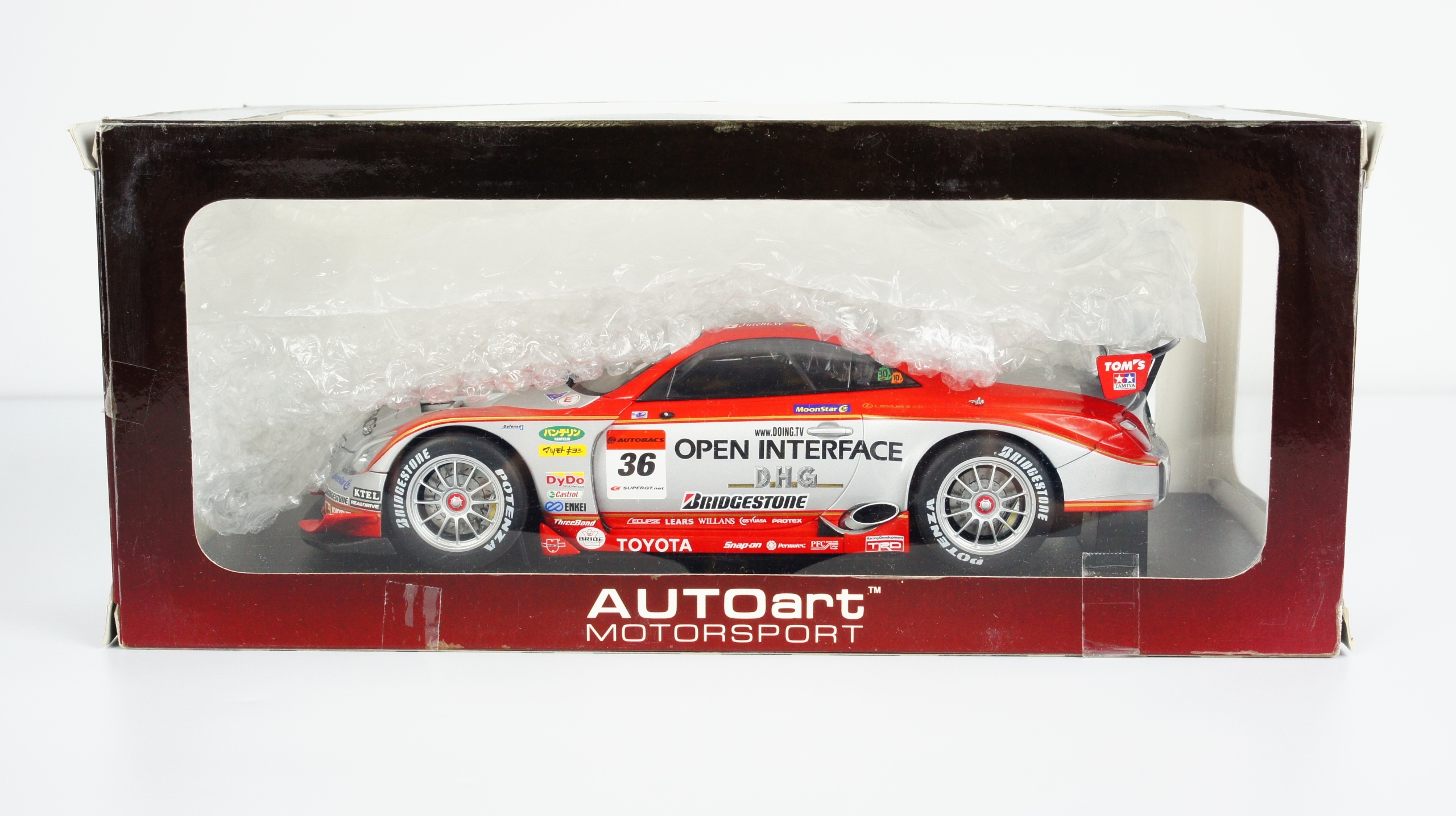★ハッピー様★AUTOart LEXUS SC430 SuperGT 1/18 Model 1:18 Lexus SC430 Super GT 2006 #36 AUTOart 80631