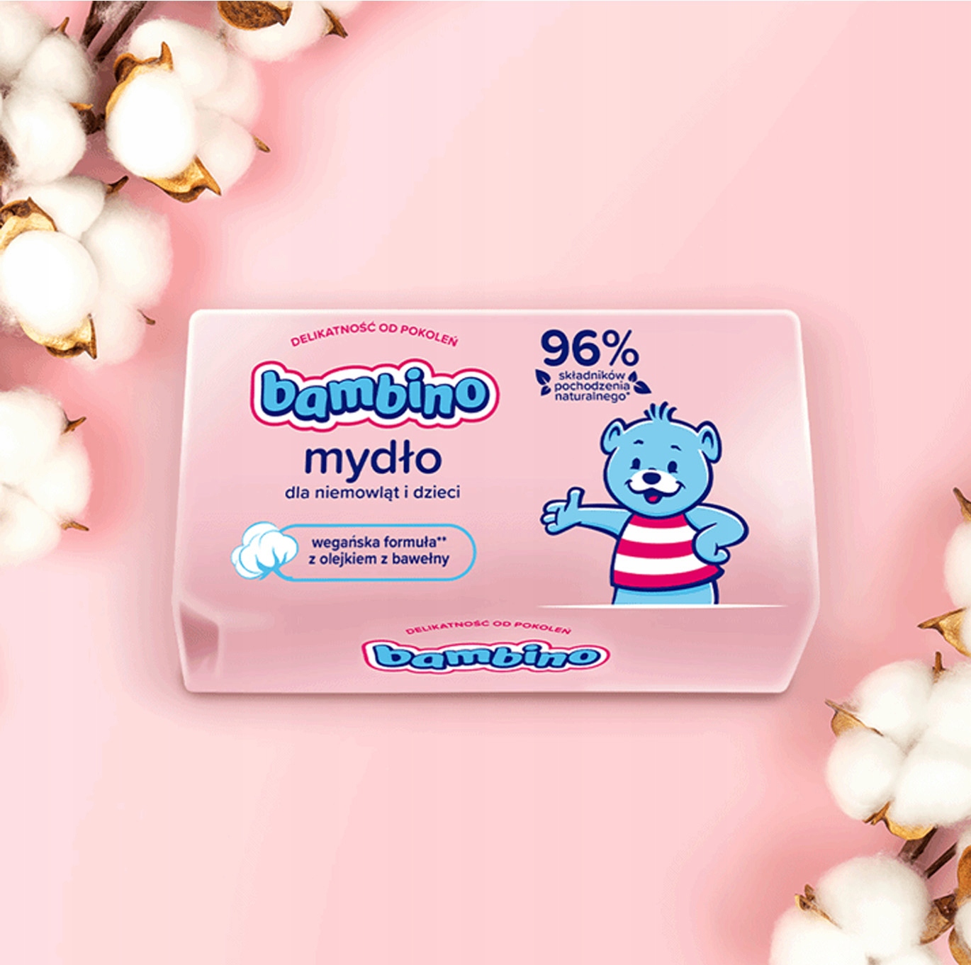 BAMBINO WYPRAWKA do kąpieli dla niemowląt Opakowanie butelka