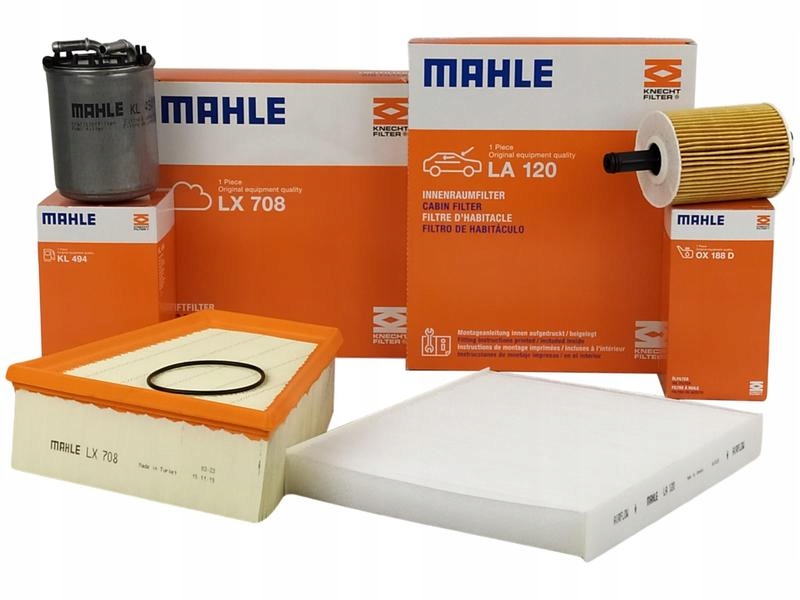 188D - KNECHT НАБОР ФИЛЬТРОВ SKODA FABIA II 1.4 TDI