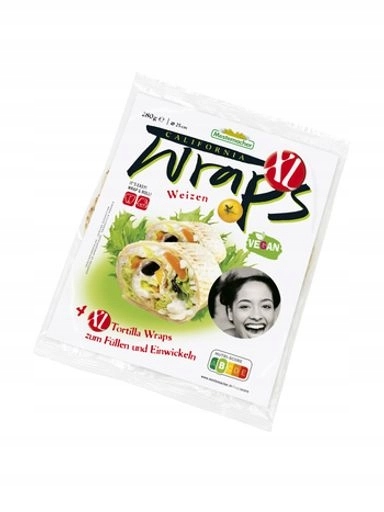 Levně 4x Pšeničná Tortilla 4 ks Mestemacher 280 g