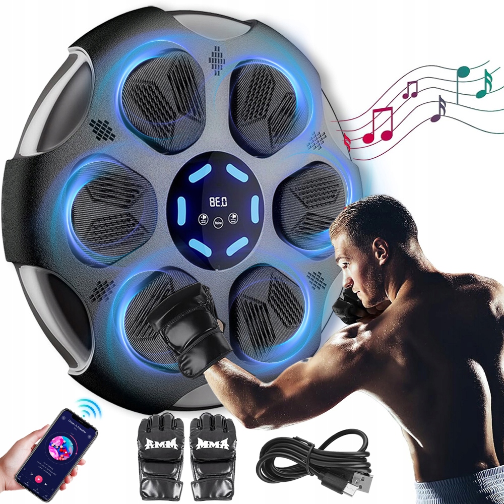 Boxerský Trénink Bluetooth 9 Režimů Mur Smart Display Posilovna