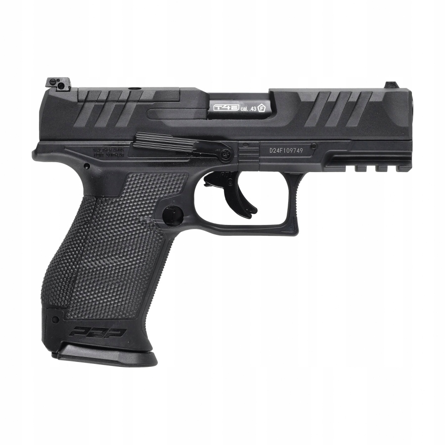 Pistolet Ram Walther T4E Pdp Compact 4" .43 czarny Walizka
