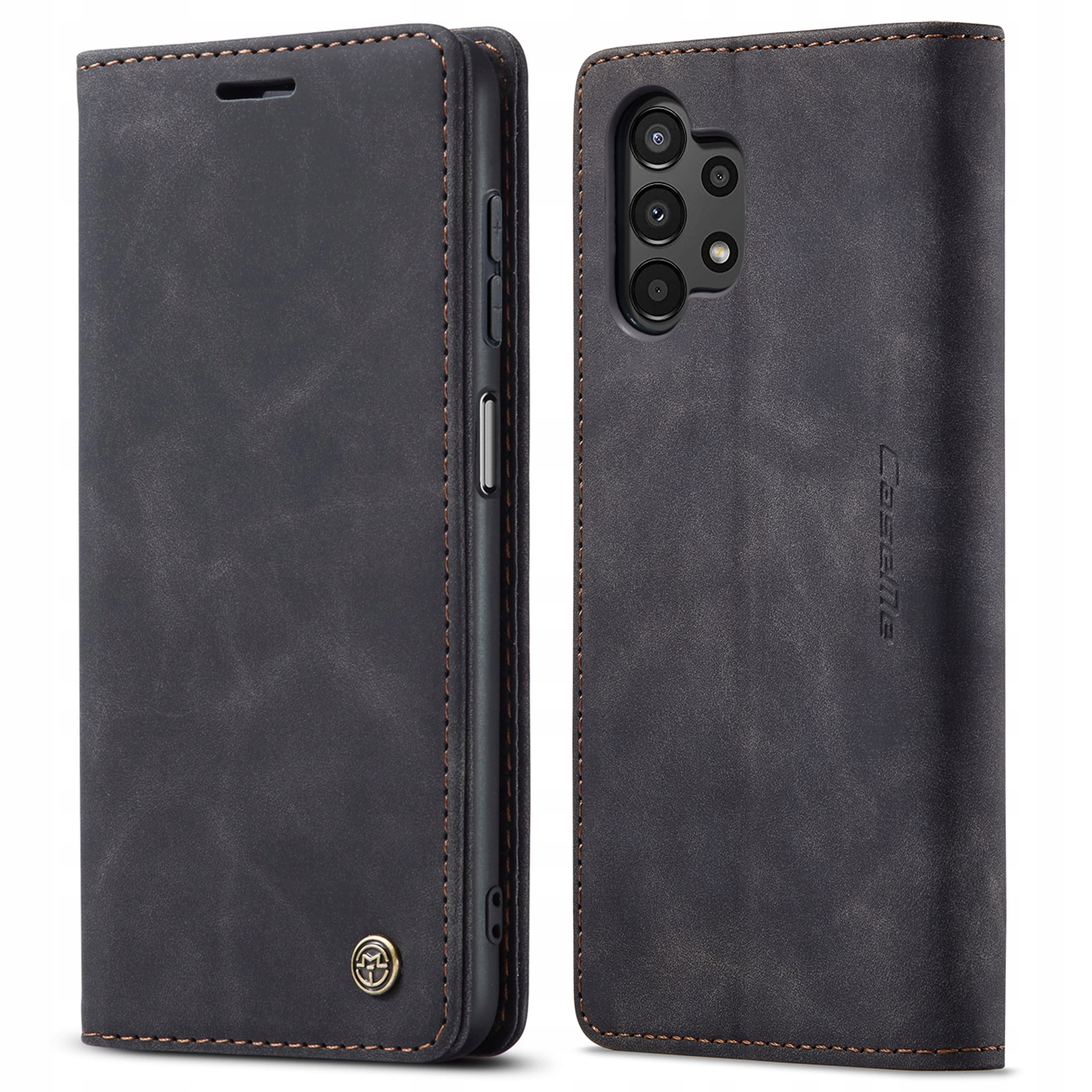 

Etui Skórzane Na Klapkę Do Samsung Galaxy A13 4g