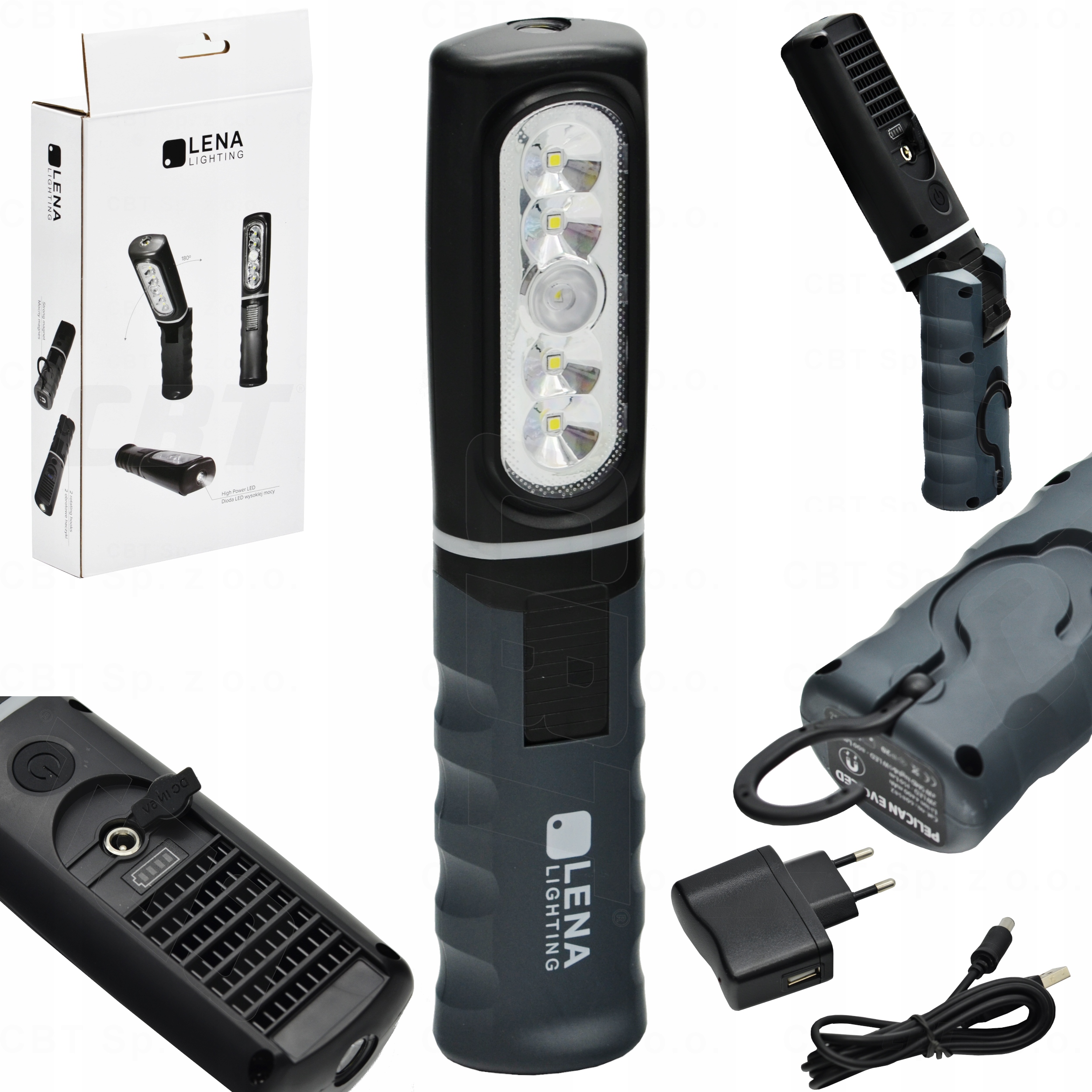 

Akumulatorowa Lampa Warsztatowa Lena Evo Led 6500K