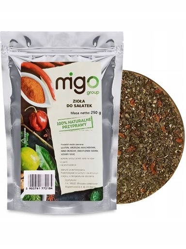 Levně 8 x MIGOgroup, Bylinky do salátů (250 g) – MIGOgroup