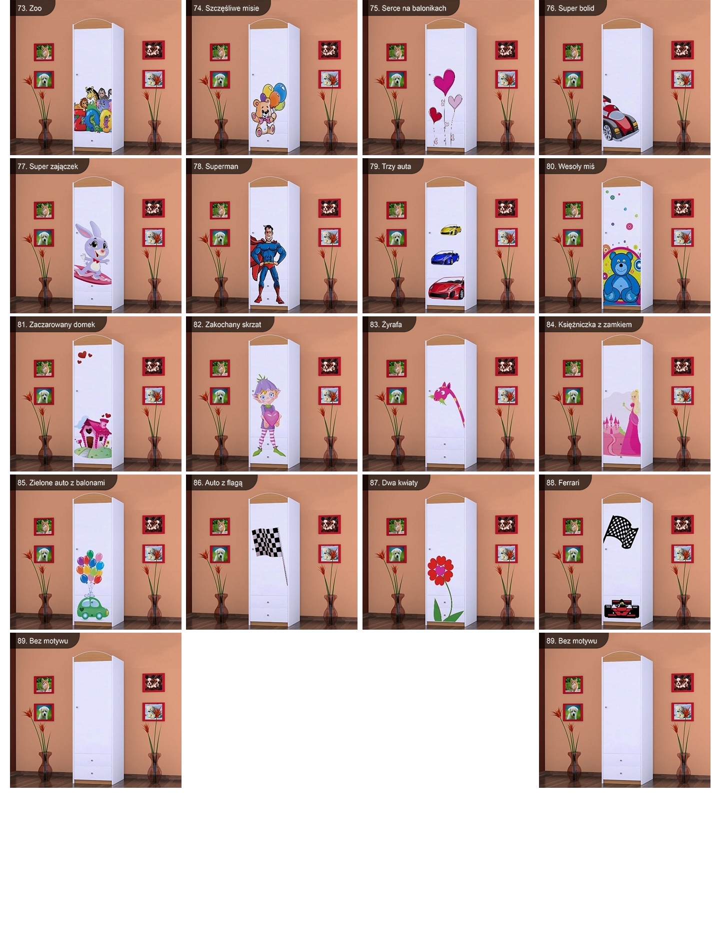 SZAFA HAPPY SZ04-A - BUK - MEBELKI DZIECIĘCE Kod producenta 92