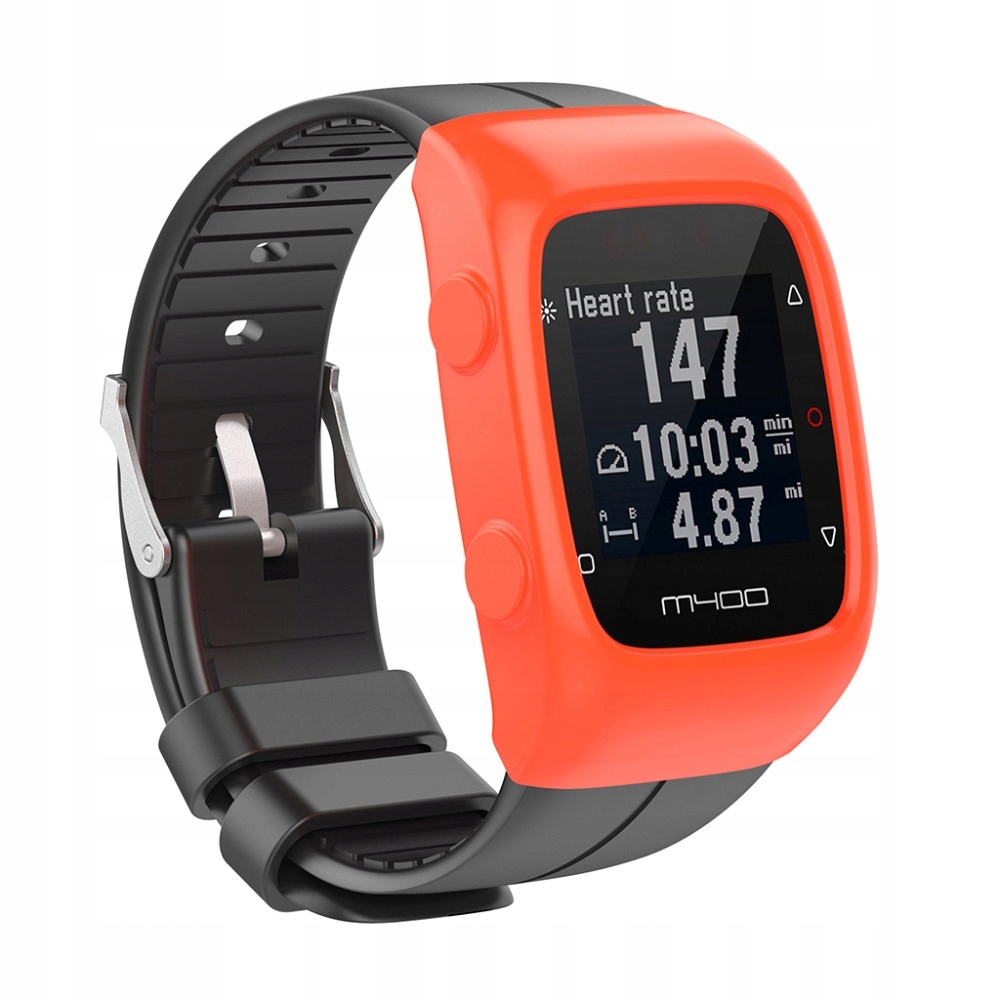 

Etui Silikonowe Polar M400 M430 Pomarańczowy