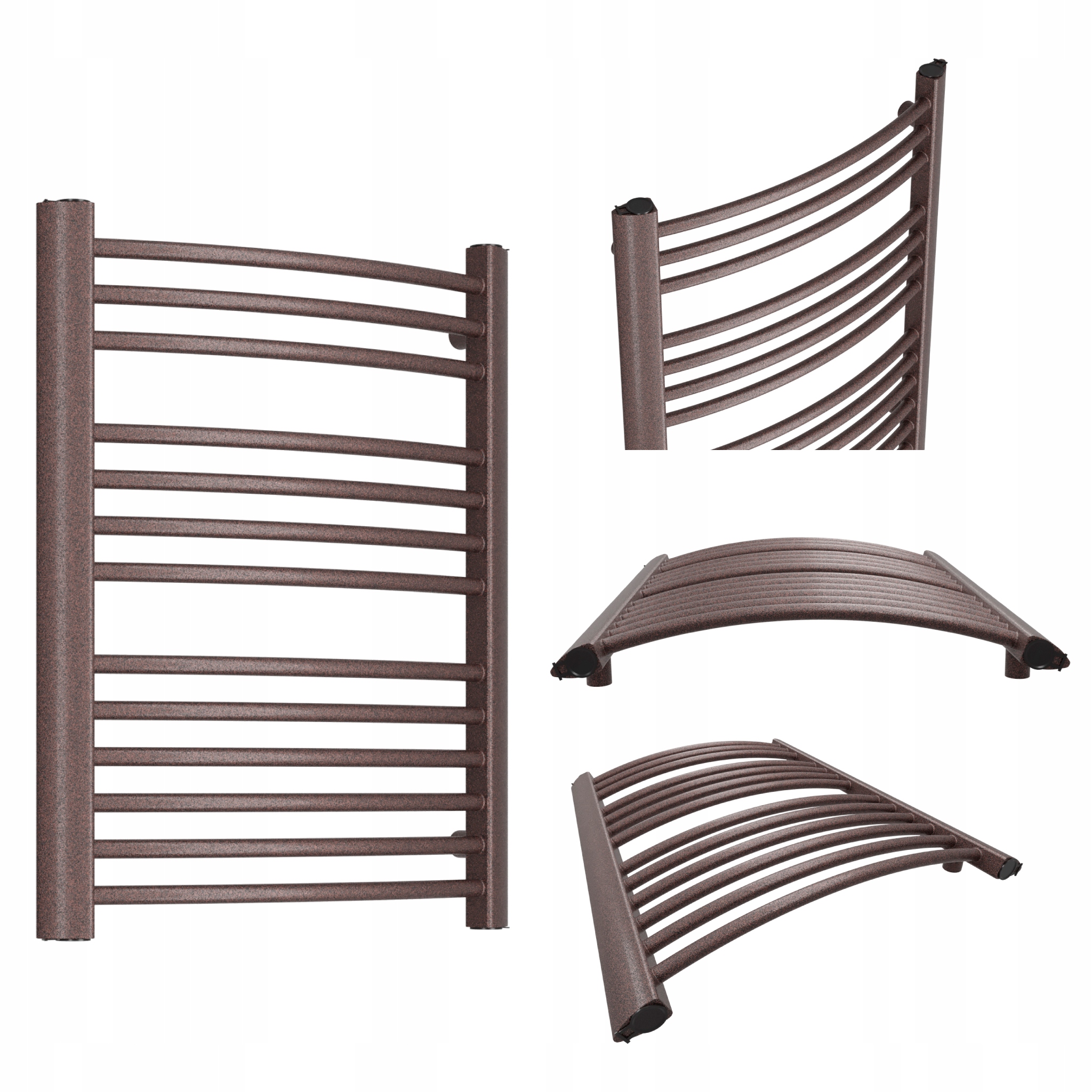 Koupelnový Radiátor Casual 1350x470 Bordo