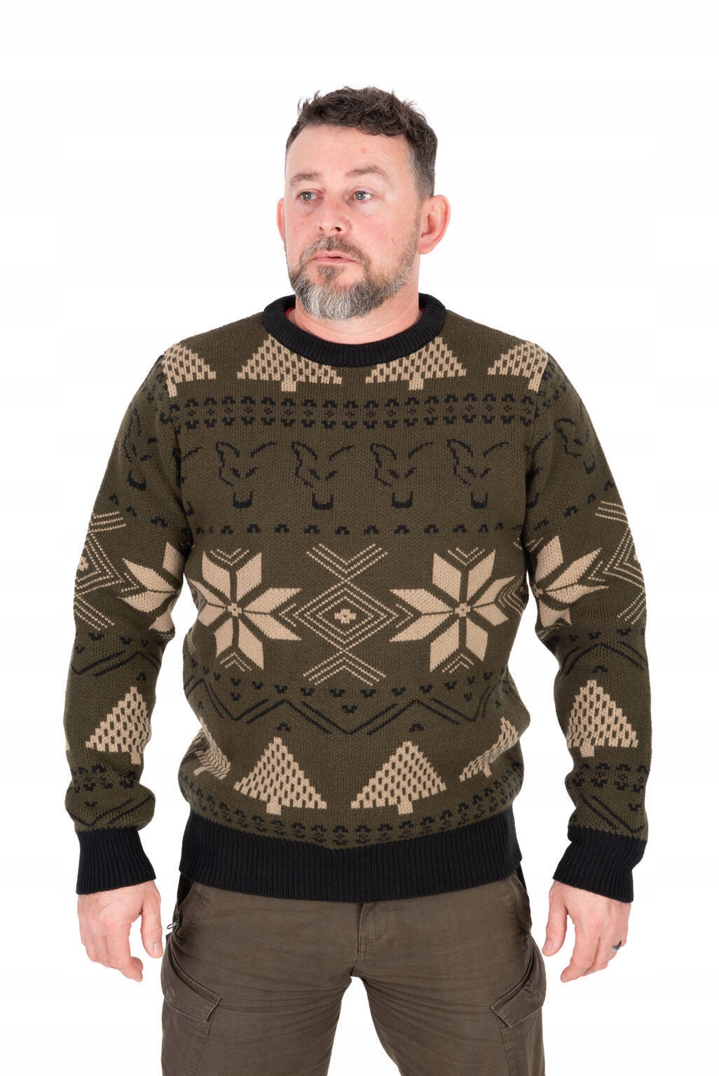 Limitovaný Svetr Fox Festive Jumper-xxl