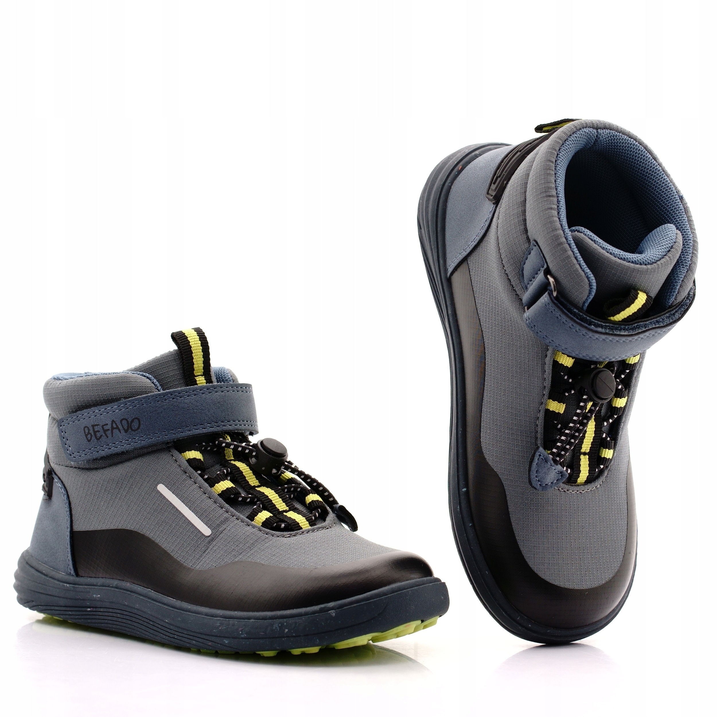 Befado Barefoot Trzewiki Chłopięce Buty Przejściowe Dziecięce 006BX011 32
