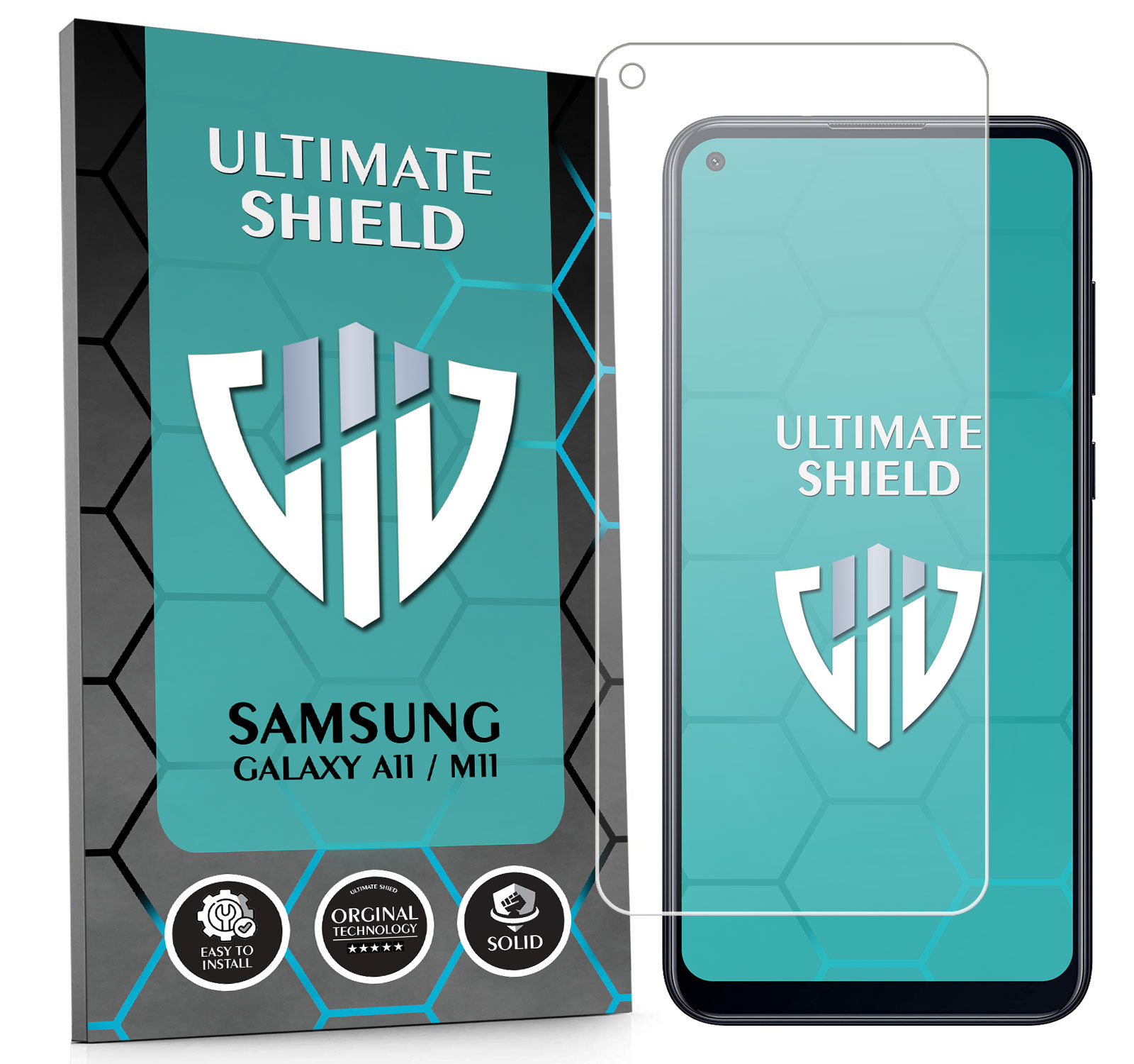 Sklo 3x Displej 7x Fotoaparát Rychlý Objektiv Pro Samsung Galaxy A11 M11