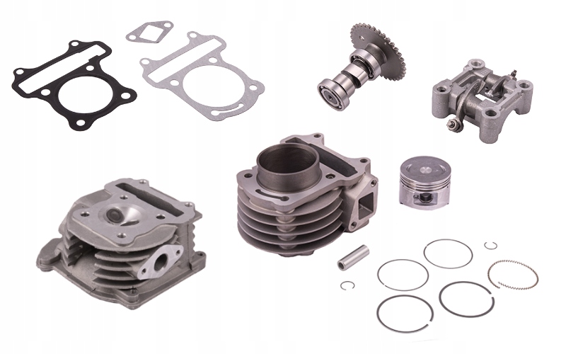 Moretti Cylinder głowica Tuning 80 cm3 GY6 4T 139