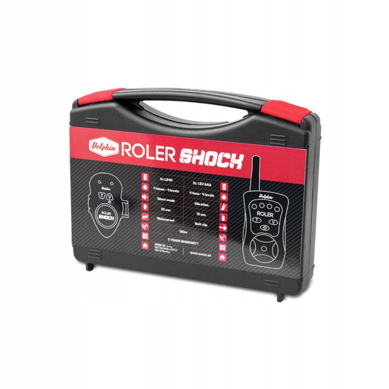 Zestaw sygnalizatorów Delphin Roler Shock 3+1