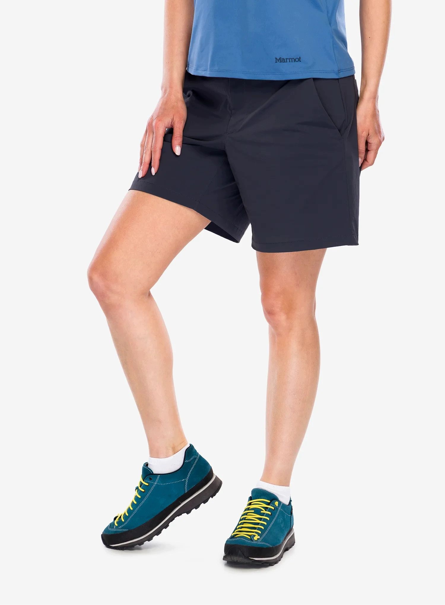 Spodenki turystyczne damskie Marmot Arch Rock Short 7 Inch dark steel M