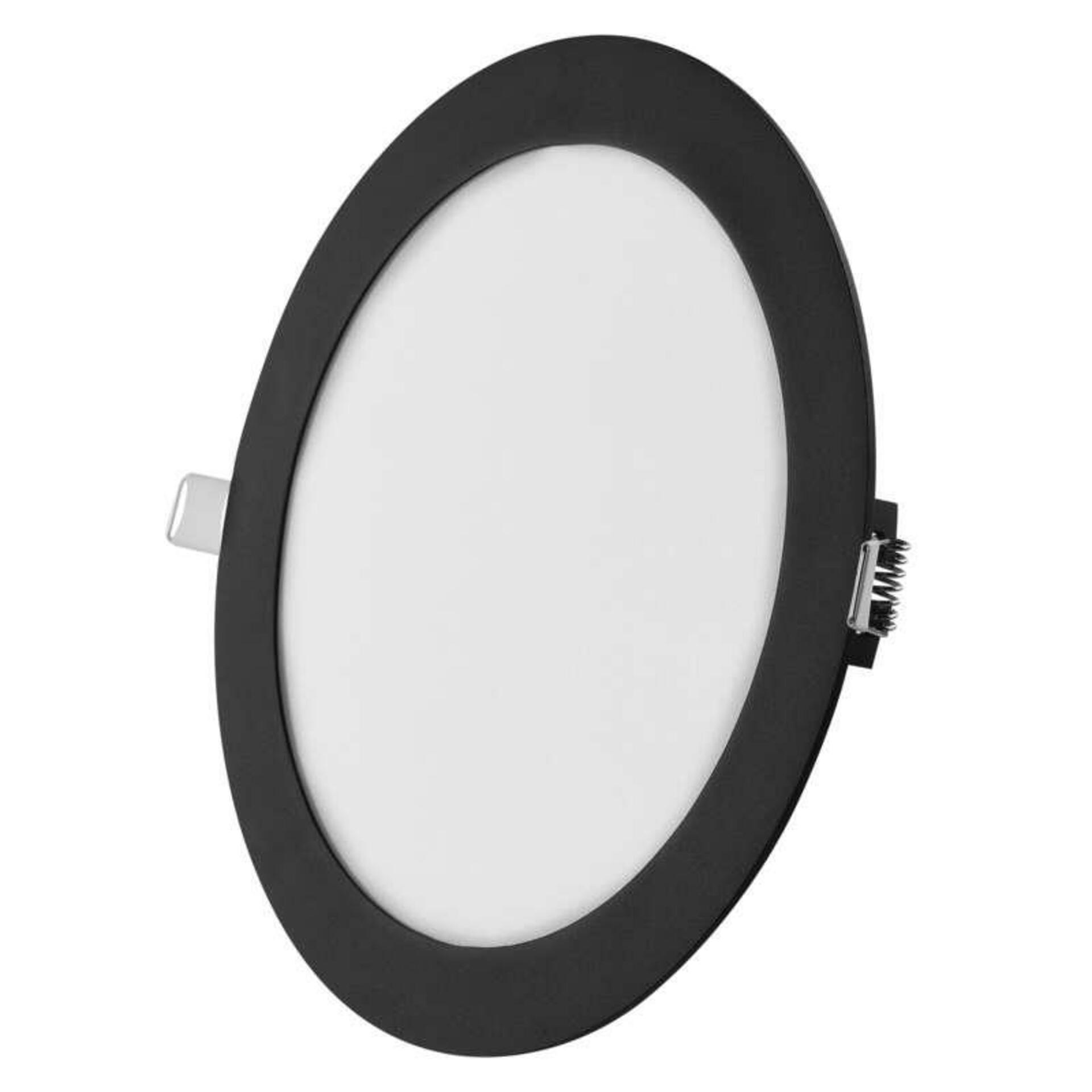 Emos Led podhledové svítidlo Nexxo černé, 22,5 cm, 18 W, teplá/neutrální bí