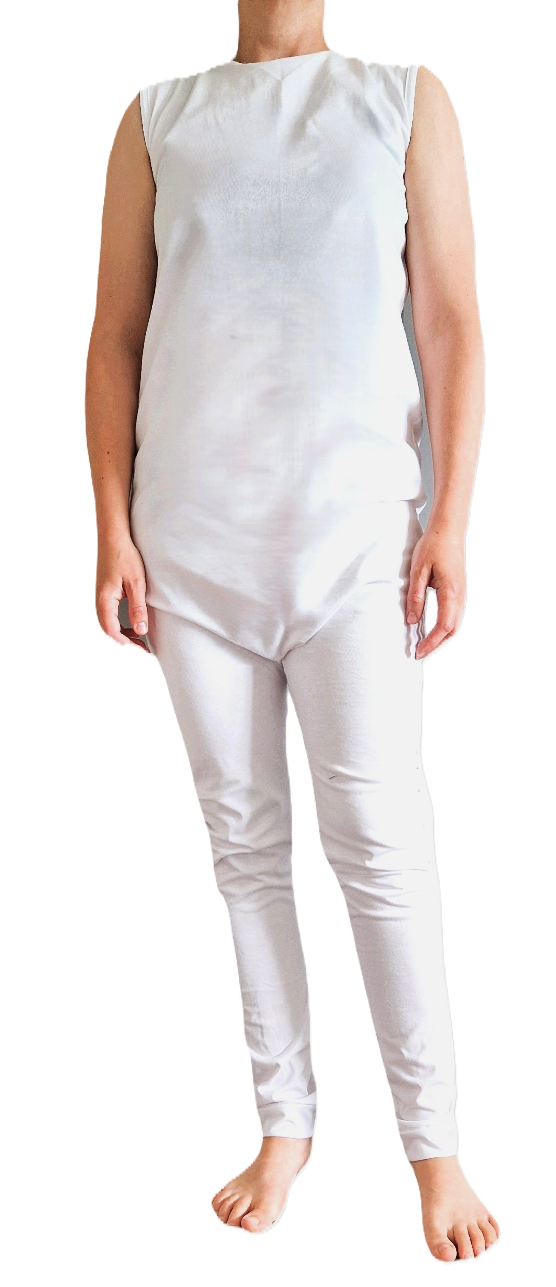 Body spáče pro dospělé demence alzheimer Oekotex dlouhé bílé S Zoand