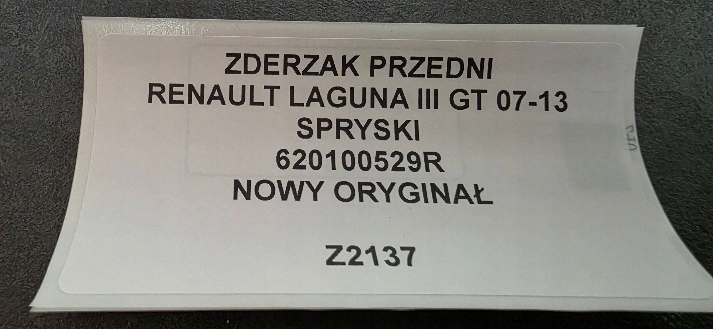 Frontstoßstange vorne Renault Laguna III 620100529R