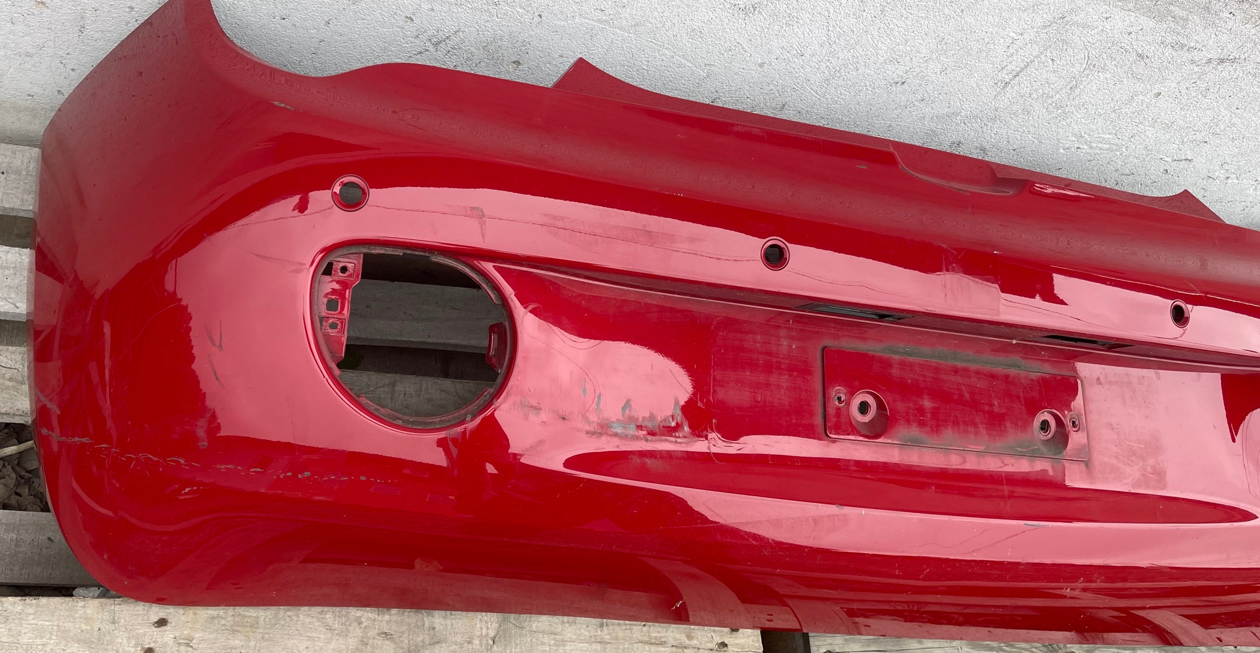 OPEL ADAM bumper rear part rear below 4xPDC GM 13356473