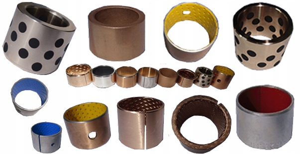 PODKŁADKA ŚLIZGOWA DYSTANSOWA OPOROWA STAL BRĄZ DYSTANS PTFE EUWC 20x36x1.5 Średnica wewnętrzna 20 mm