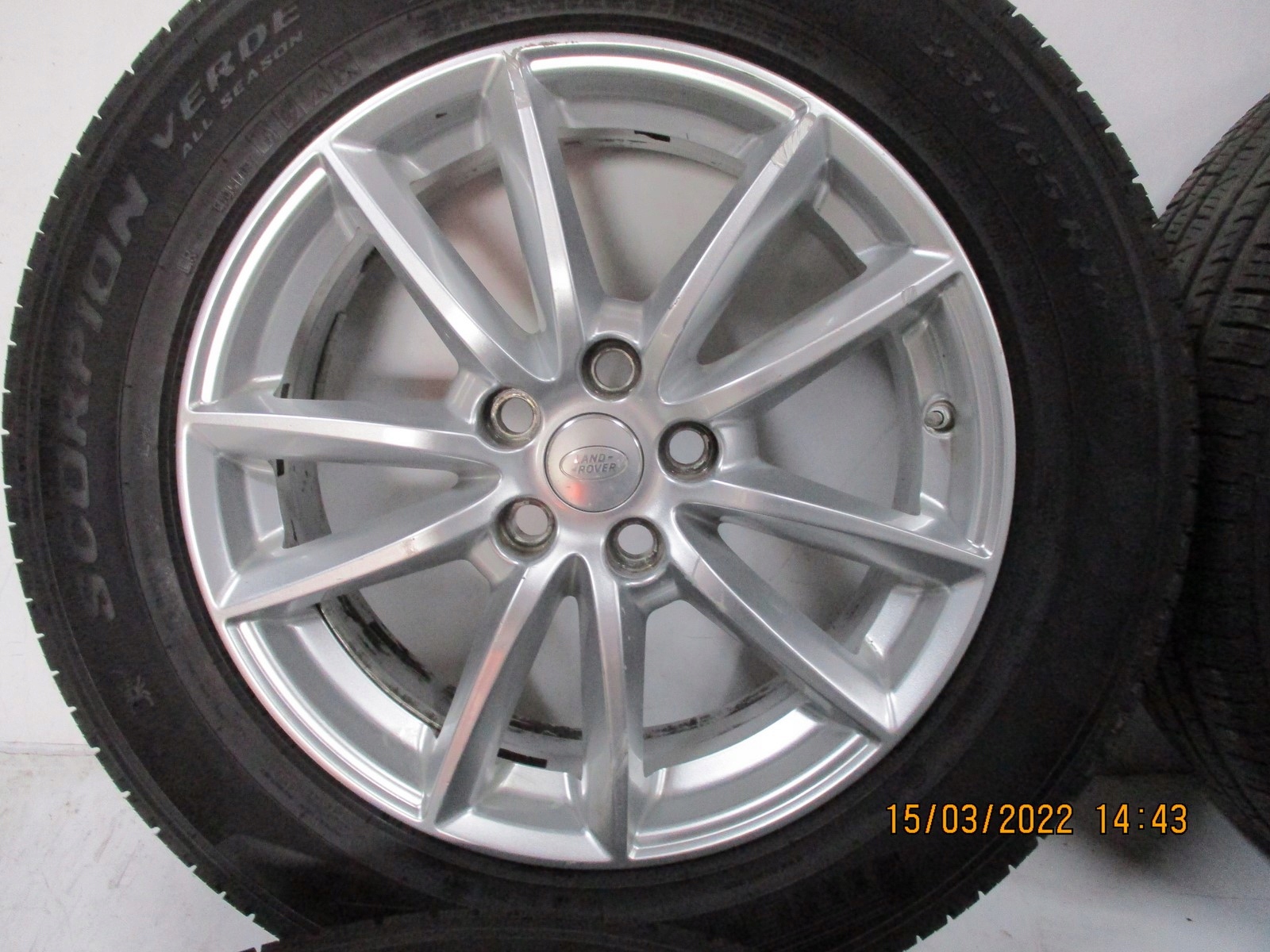 wheels discs tyres RANGE ROVER SPORT R19 7MM M+S
