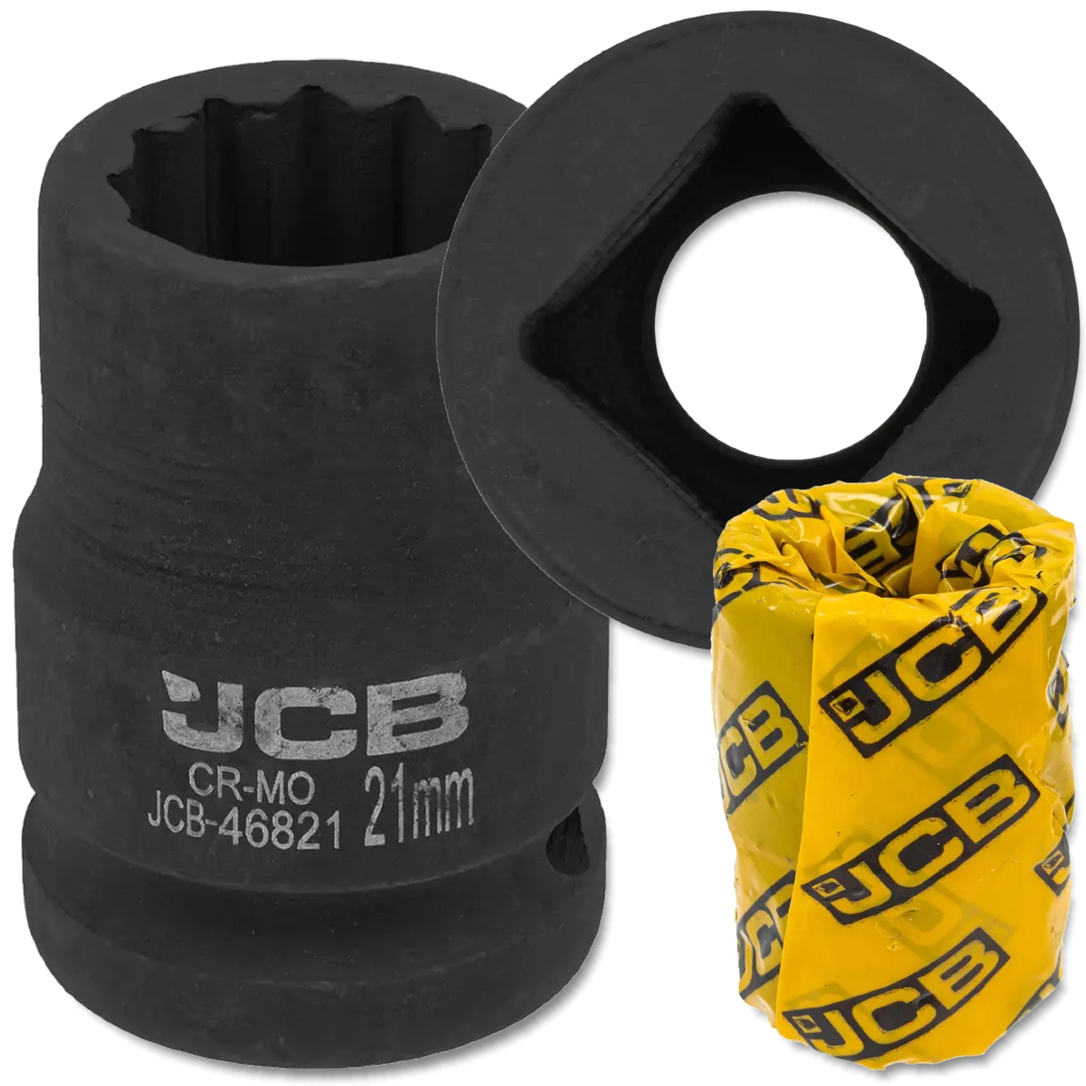Nasadka udarowa 3/4" 12-kątna Cr-Mo klucz nasadowy 21 mm Jcb