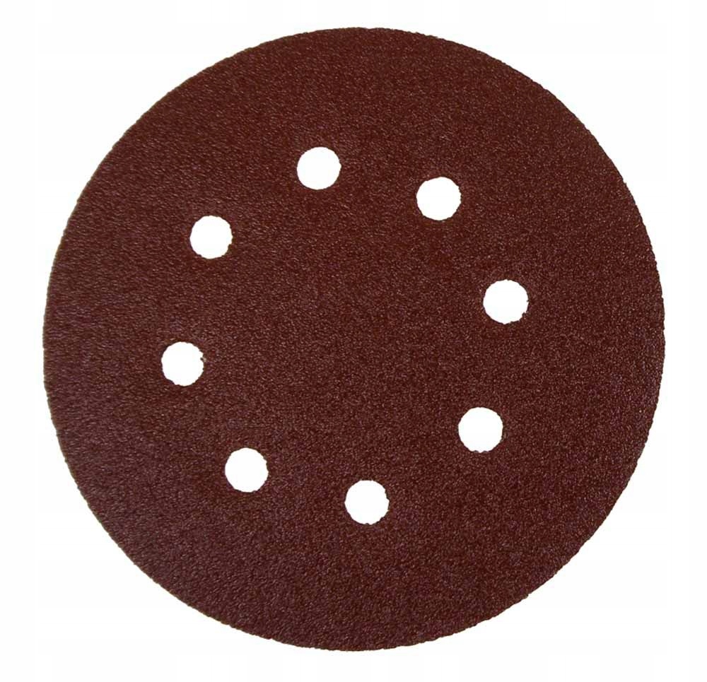 

Papier Ścierny Na Rzep Krążki 50SZT 125MM gr 150