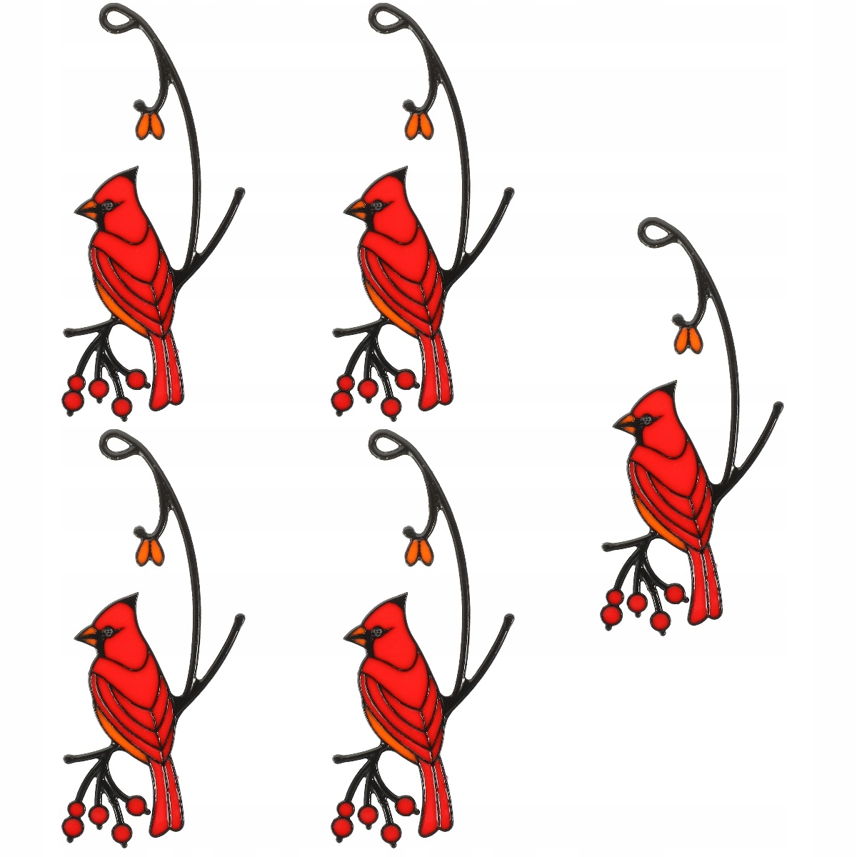 5X KREATYWNY WYSTRÓJ OKNA PTAK WISIOREK DLA DOMU Producent inny