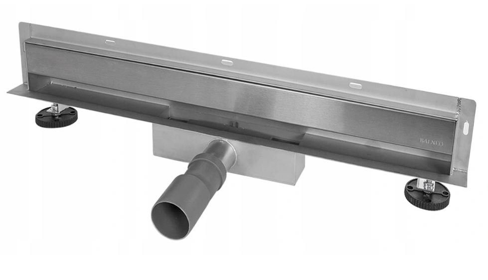 Nástenný lineárny odtok Inox Balneo 70CM Sprcha