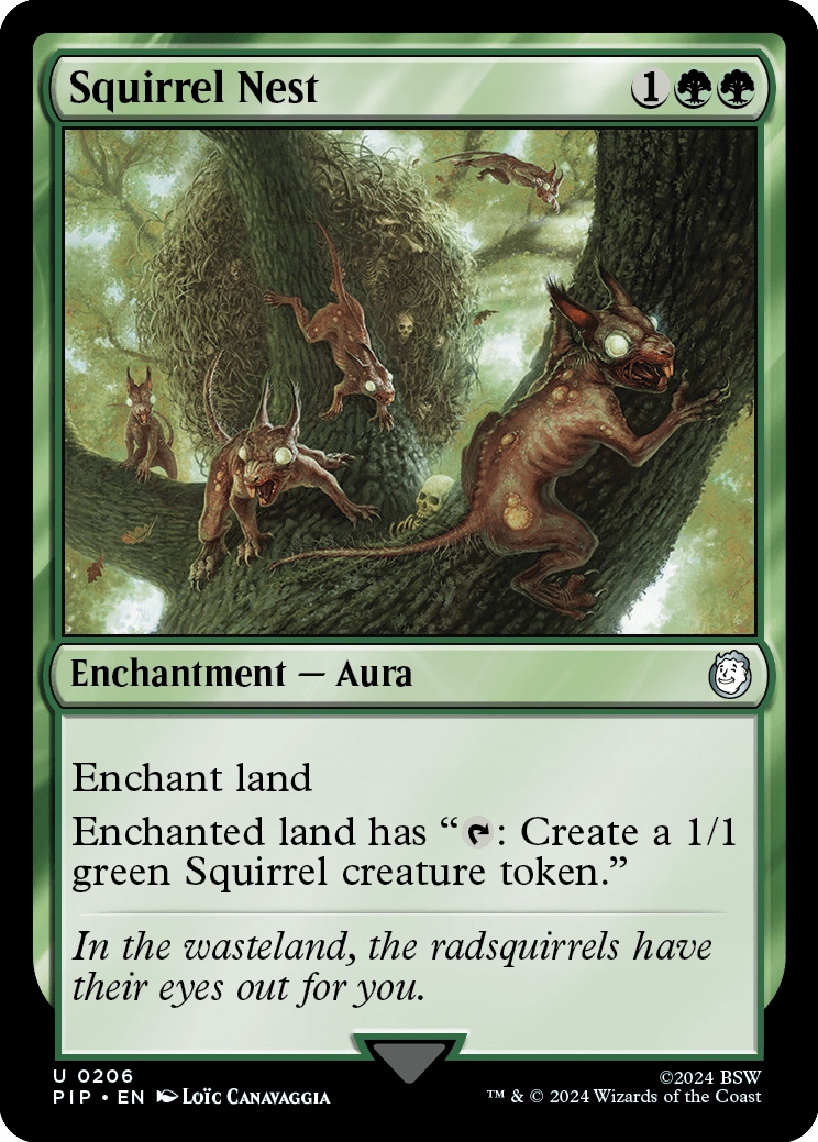 MTG 2x Squirrel Nest (U)