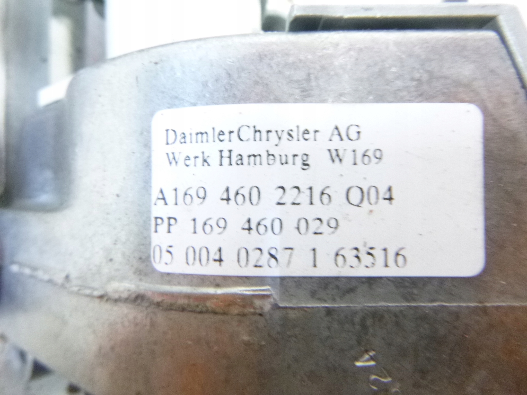 control electrics Mercedes W169 1.7 A1694602216