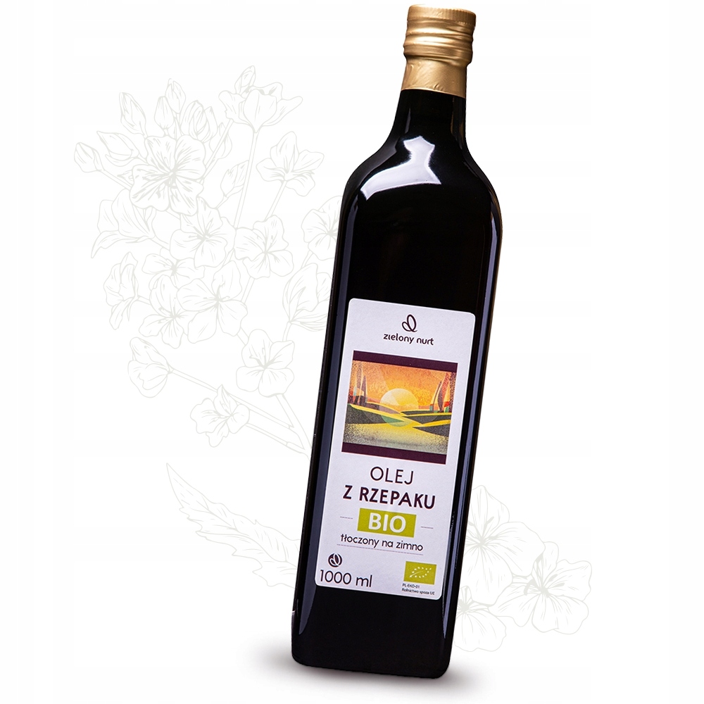 

Ekologiczny Olej Rzepakowy Tłoczony na Zimno 1L