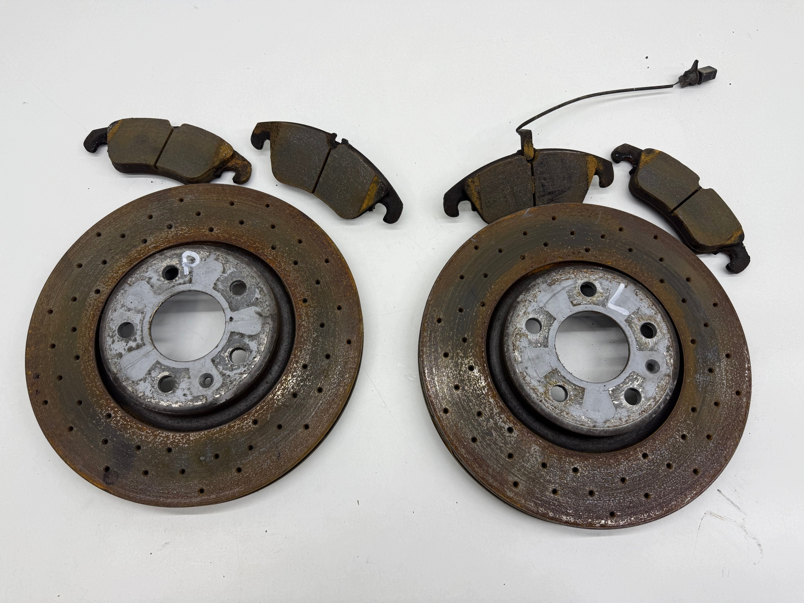 AUDI A6 C7 2.0 TDI CNH discs + plates ZIMMERMANN KOMPLET front