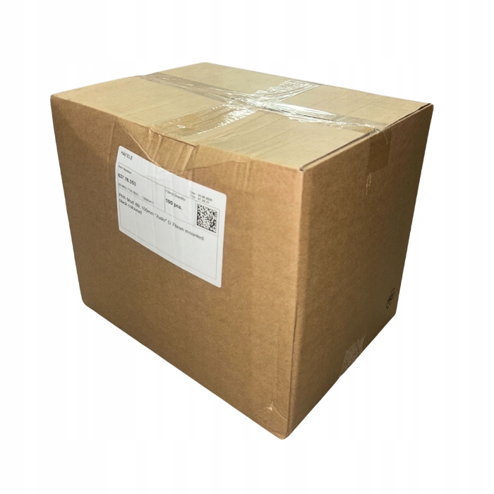 100 X Nastaviteľná Nábytková Noha Axilo Hafele H100 Silná Čierna Hlavička