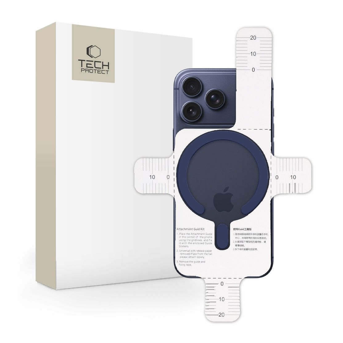 Pierścień magnetyczny MagSafe Tech-Protect MMP-200 niebieski