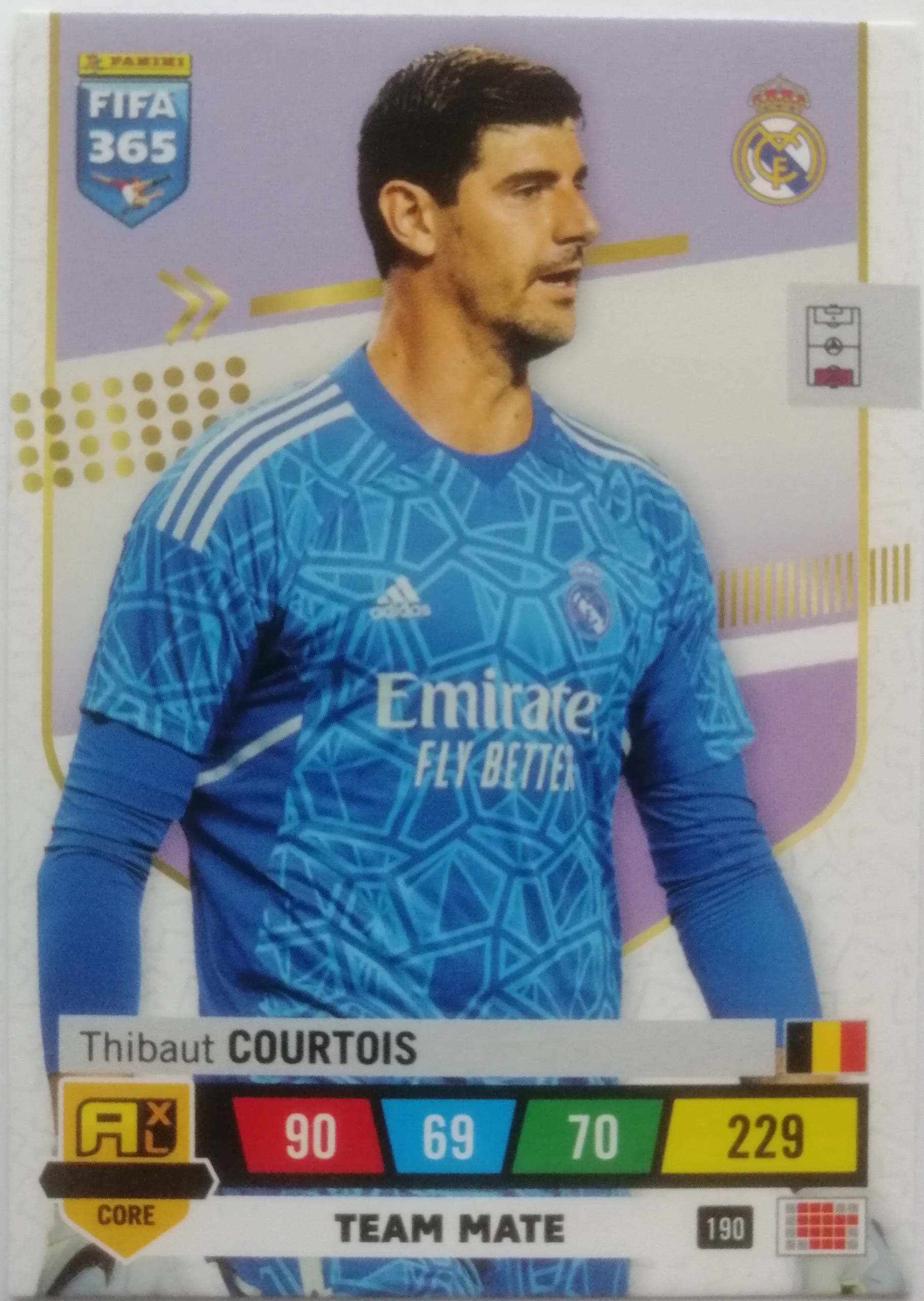 FIFA 365 2023 CORE TEAM MATE 190 COURTOIS