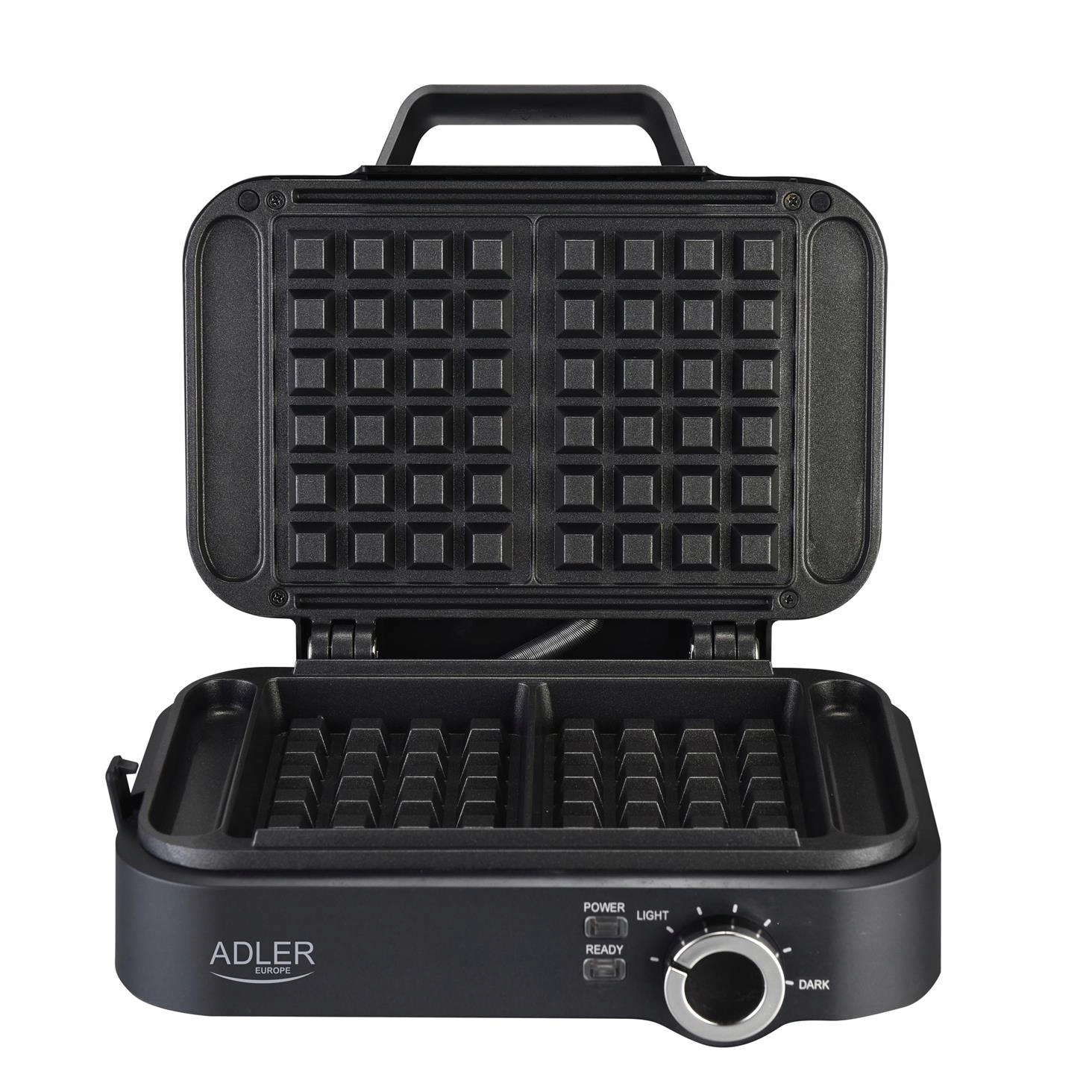 Adler AD 3065 Gofrownica 2000W Nieprzywierająca Regulacja Temperatury