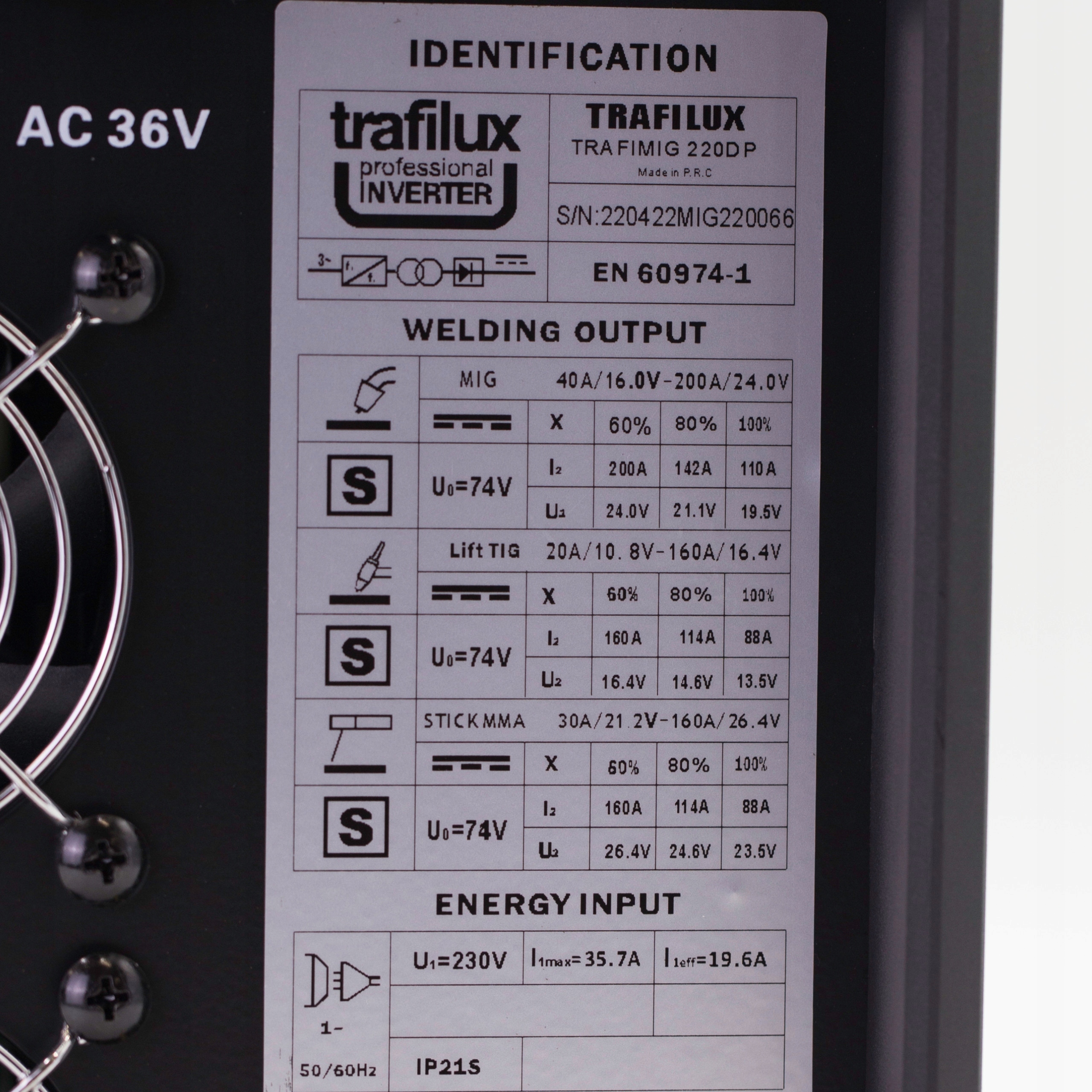 SPAWARKA TRAFILUX TRAFIMIG 220 DUAL PULS NOWOŚĆ EAN (GTIN) 5904044980371