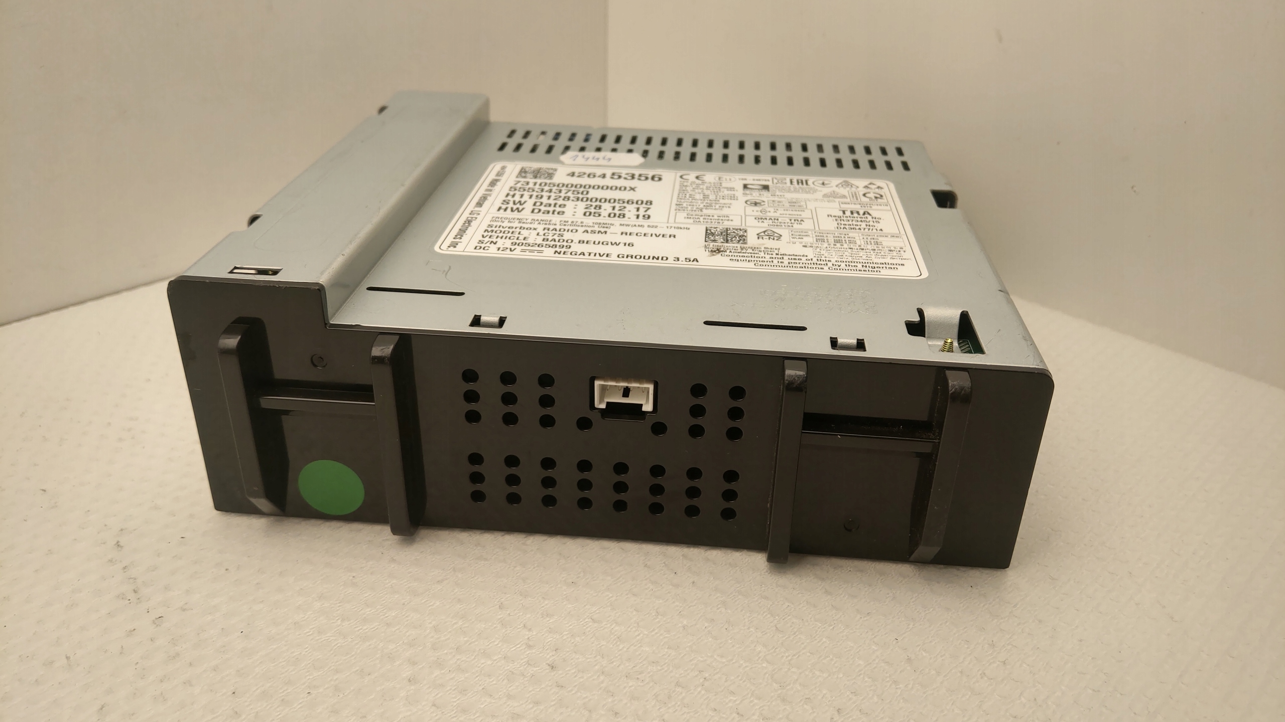 opel ASTRA K 5 радио 42645356