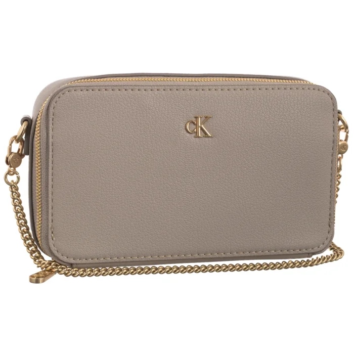 Malá dámská kabelka Přes Rameno Calvin Klein Minimal LV04K1086G Béžová