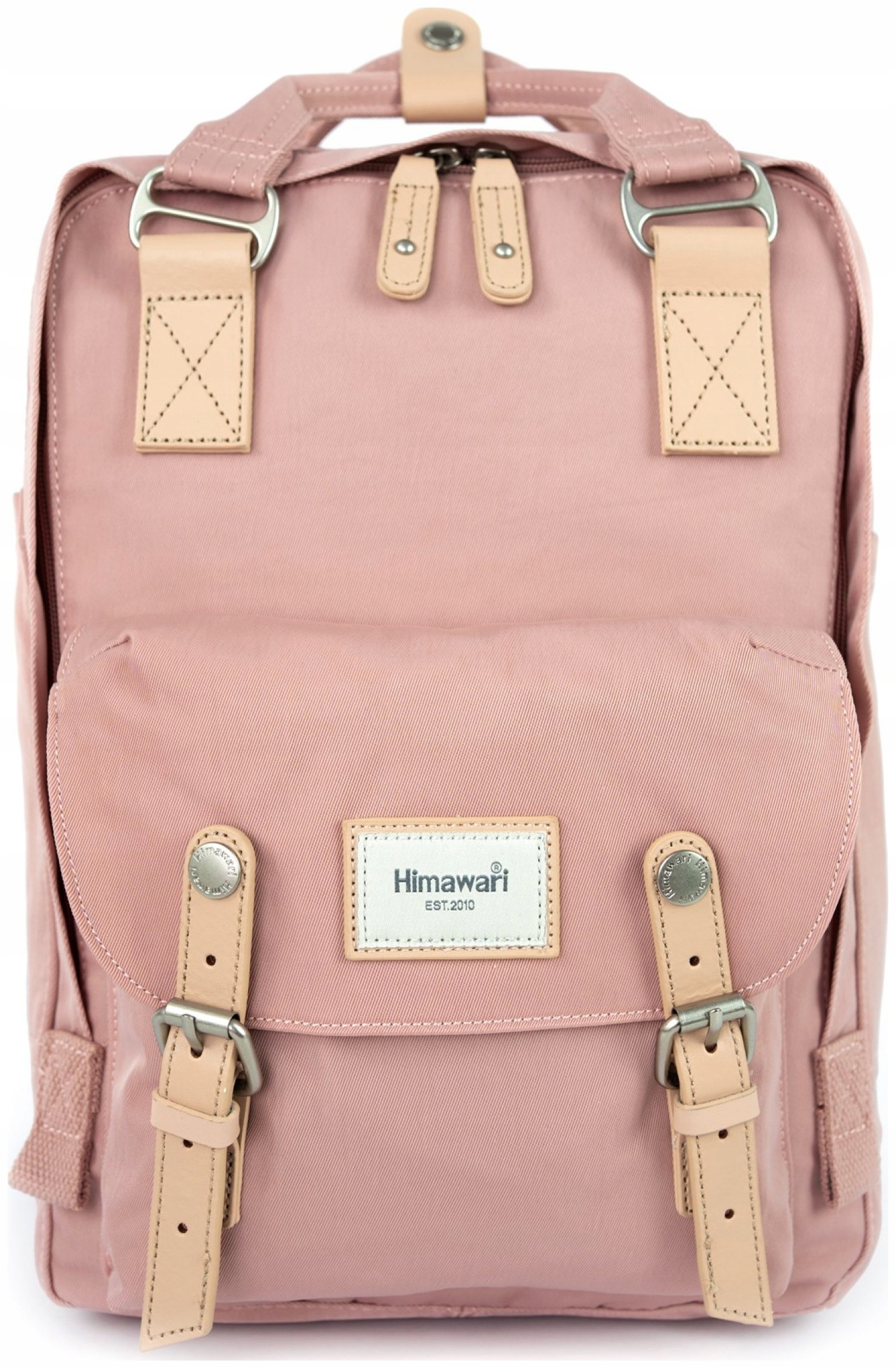Batoh na notebook Himawari Basic S – do práce do školy, špinavě růžový