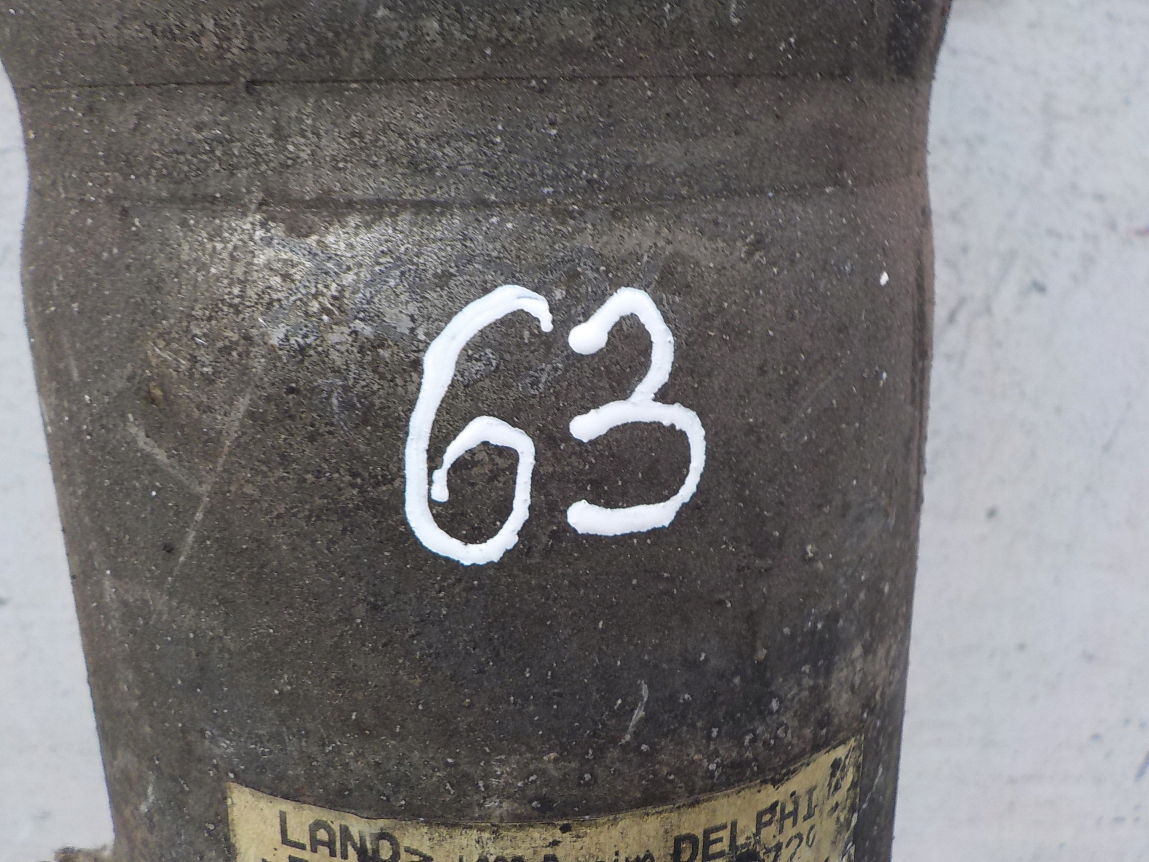 63 RANGE ROVER SPORT L320 shock absorber left front