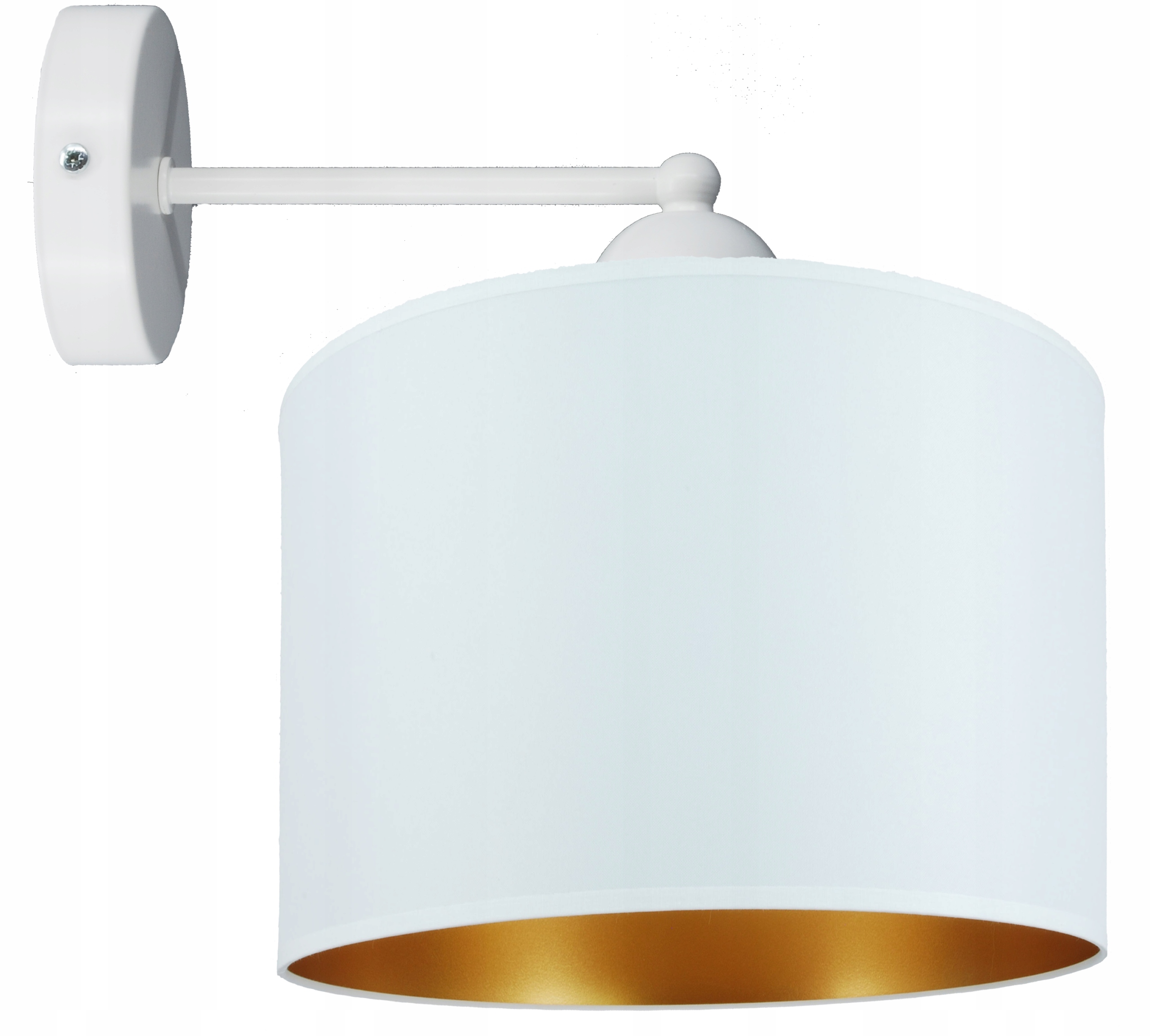 Moderní nástěnná lampa, stínidlo 20 cm, obývací pokoj, ložnice, Led Novinka