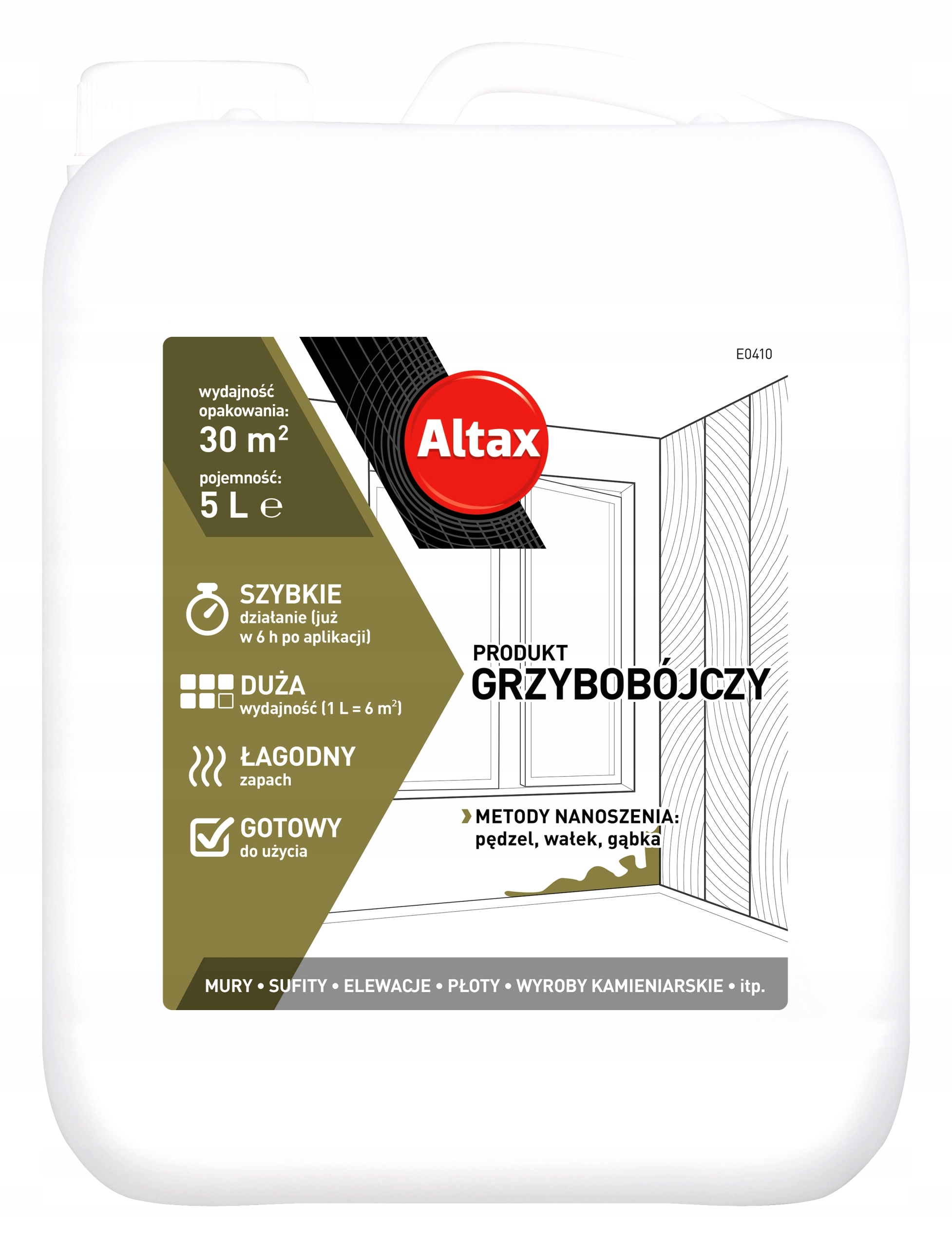 ALTAX PRODUKT GRZYBOBÓJCZY 5L - BORAMON bezbarwny