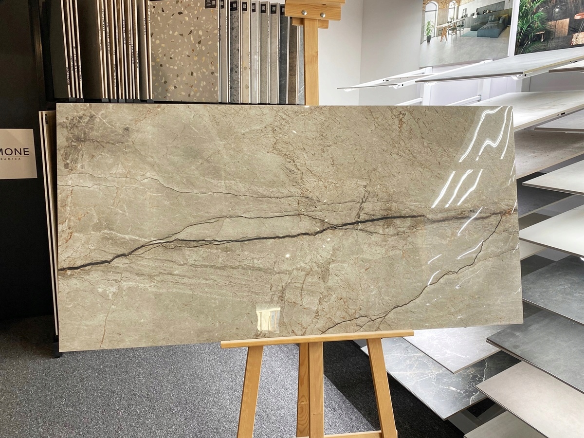 Gres płytka 60x120 kamień połysk beige New Marka Home Design