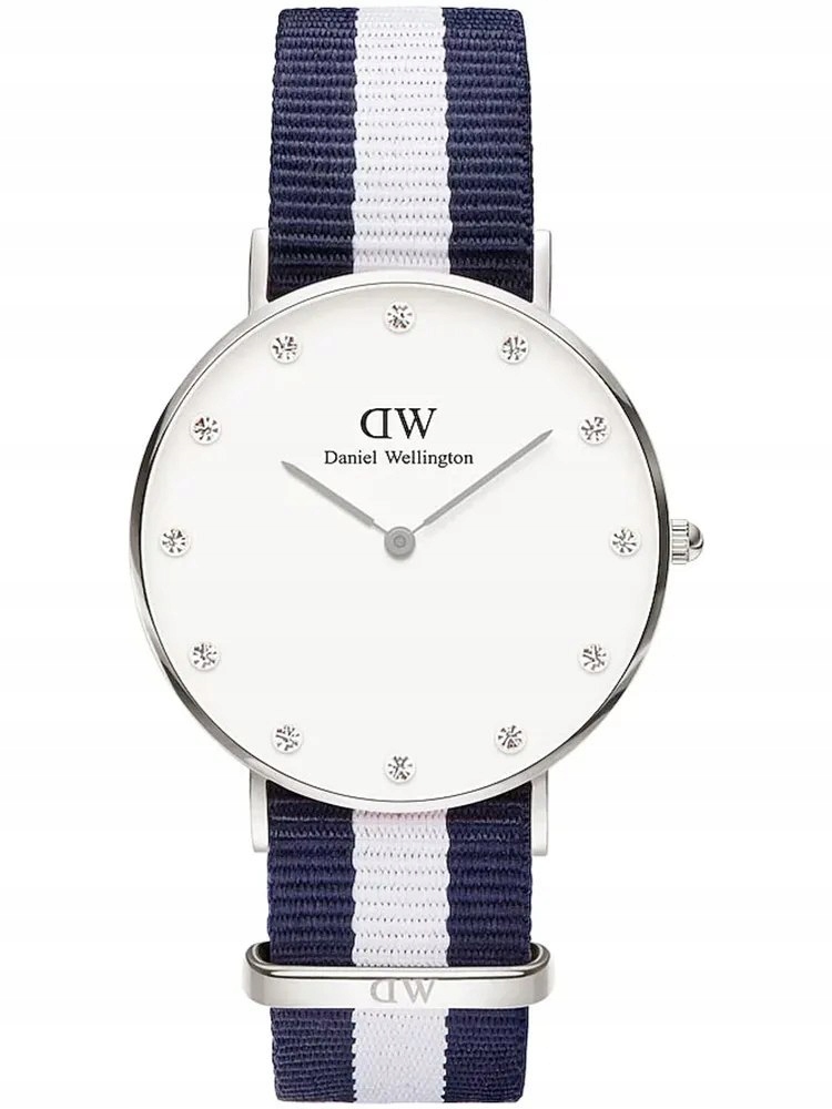 Dámské Hodinky Daniel Wellington Glasgow Silver DW00100082 Box