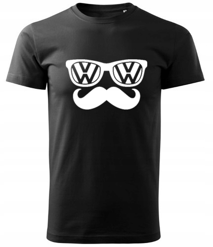 

Męski T-shirt Koszulka Volkswagen Wąsy S-xxl XL