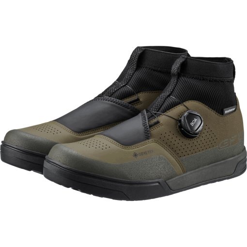Buty Rowerowe Shimano SH-GF800 Gtx męskie khaki 48 Gore-tex Boa