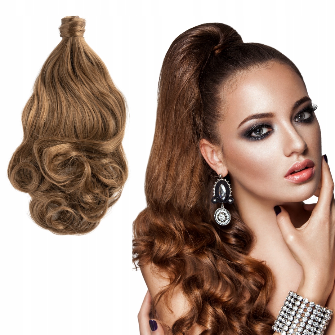 Kudrnatý Poník 60 cm, syntetické vlasy #10/m27